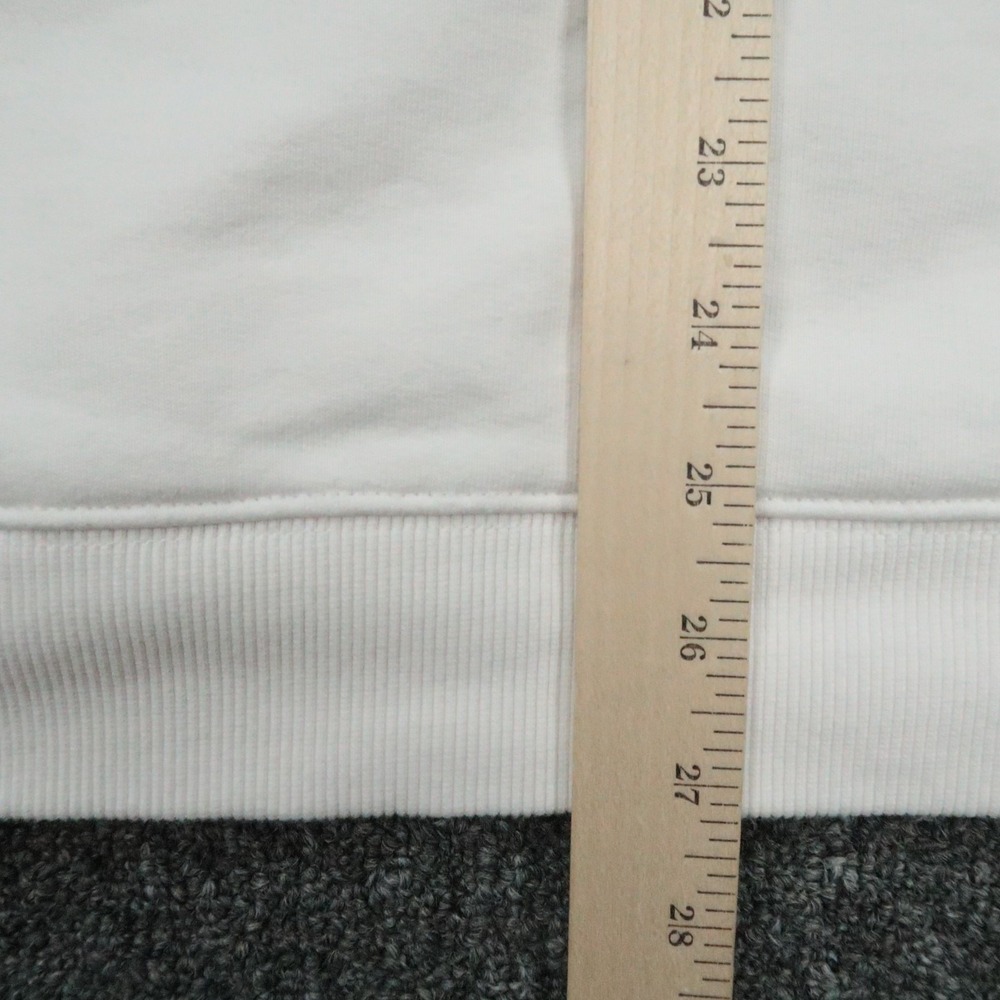 Kith Hoodie Mens XXL White Invisible Friends Graphic Pullover Hooded Heavyweight - Picture 10 of 11